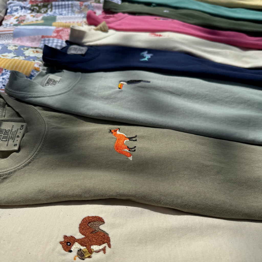 Fox Embroidered T-Shirt