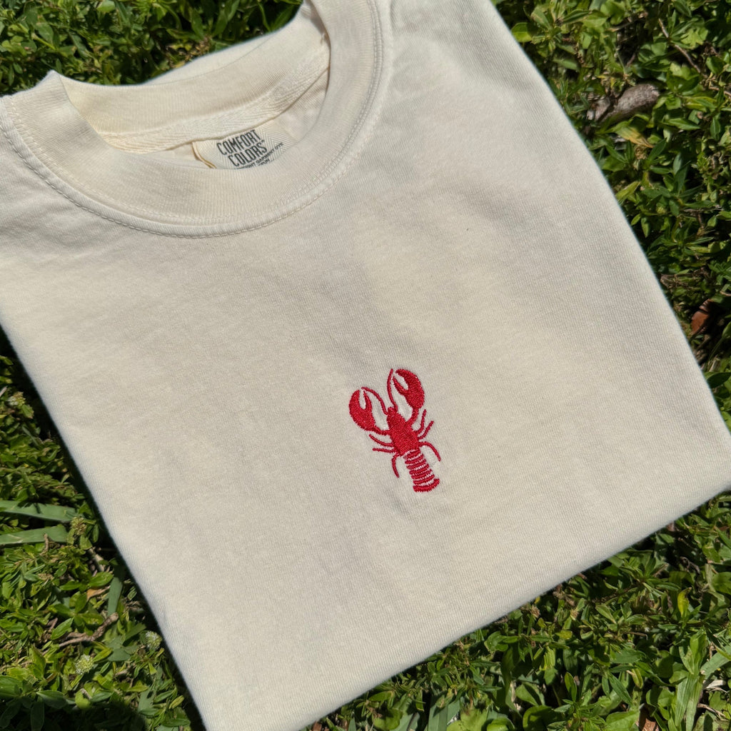 Lobster Embroidered T-Shirt