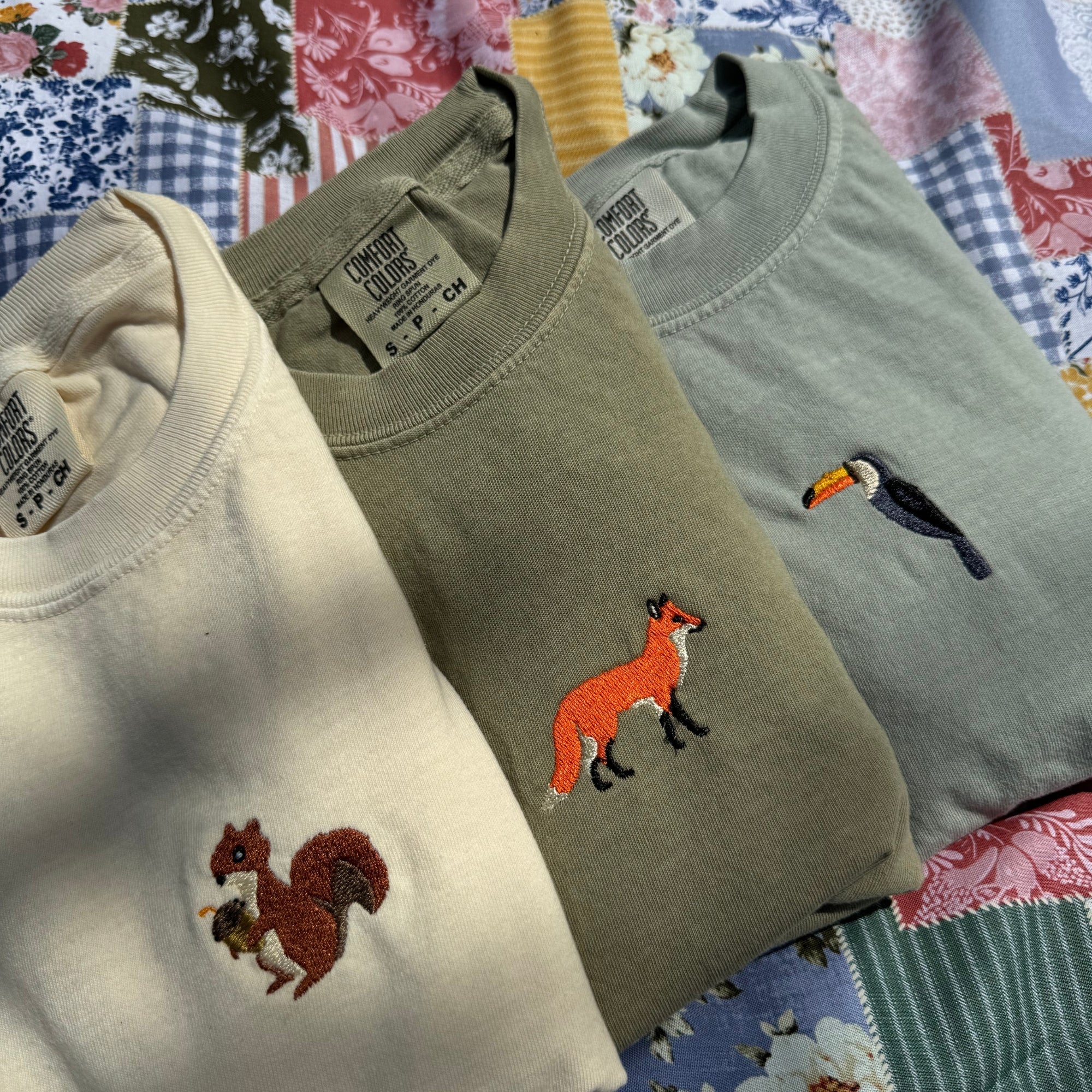Fox Embroidered T-Shirt