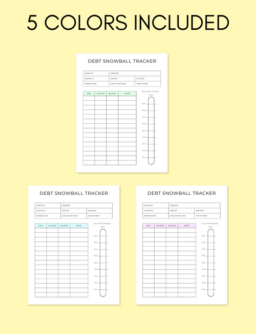 Debt Snowball Tracker